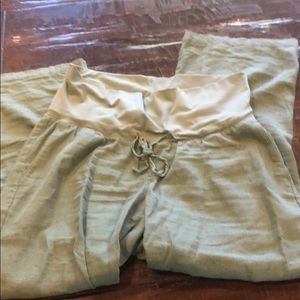 Old Navy wide leg maternity